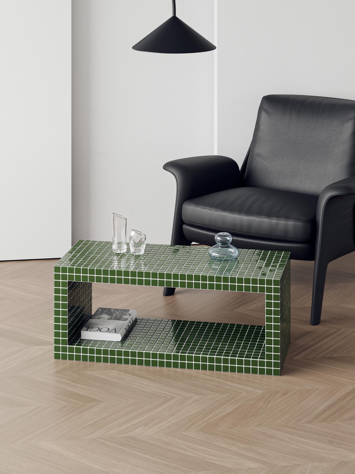 Flat Table 95/40 см.Tile 2.5 см